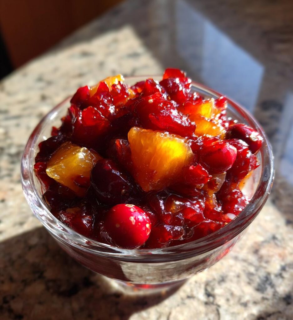 orange cranberry relish