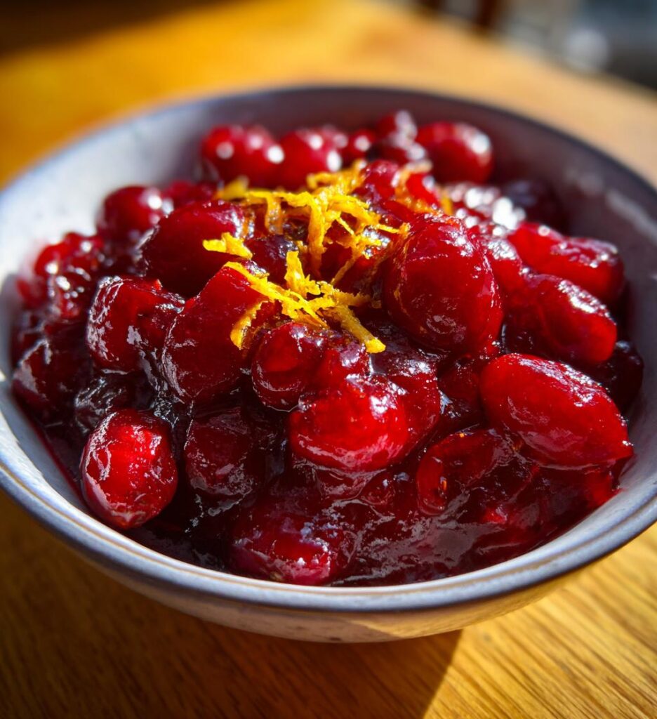 orange cranberry sauce