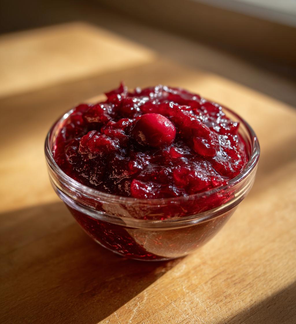 slow cooker cranberry sauce