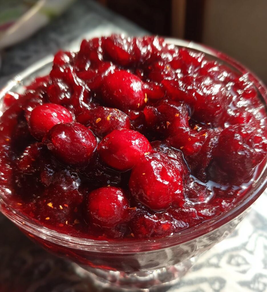 spicy cranberry sauce