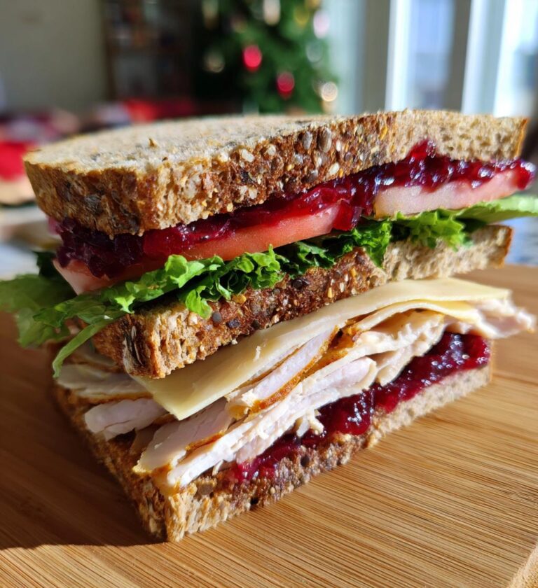 turkey cranberry sandwich