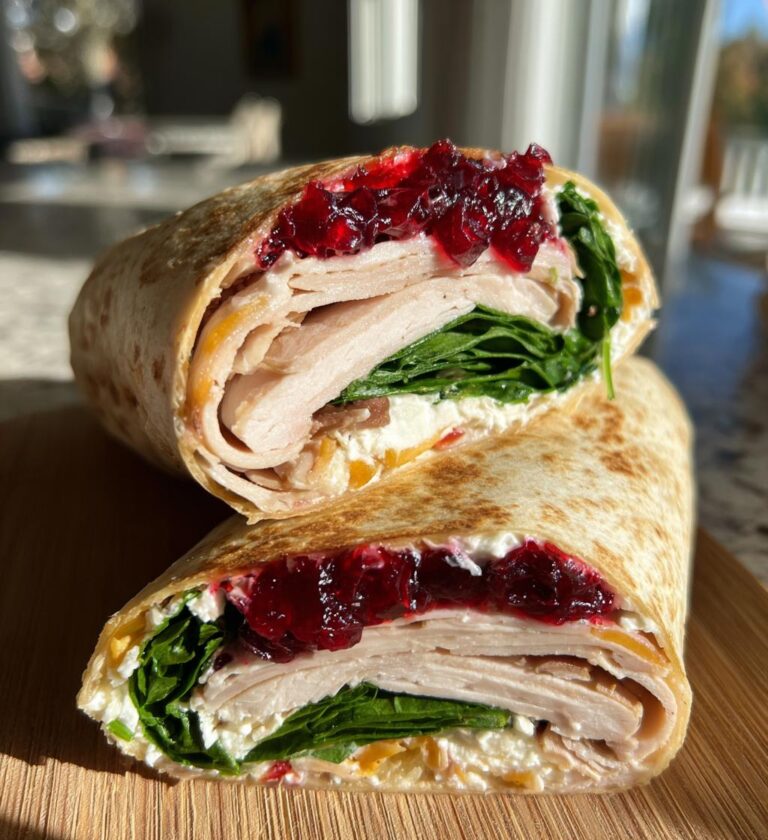 turkey cranberry wrap