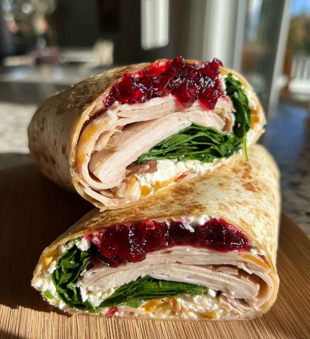 turkey cranberry wrap