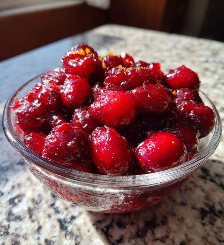 vegan cranberry sauce