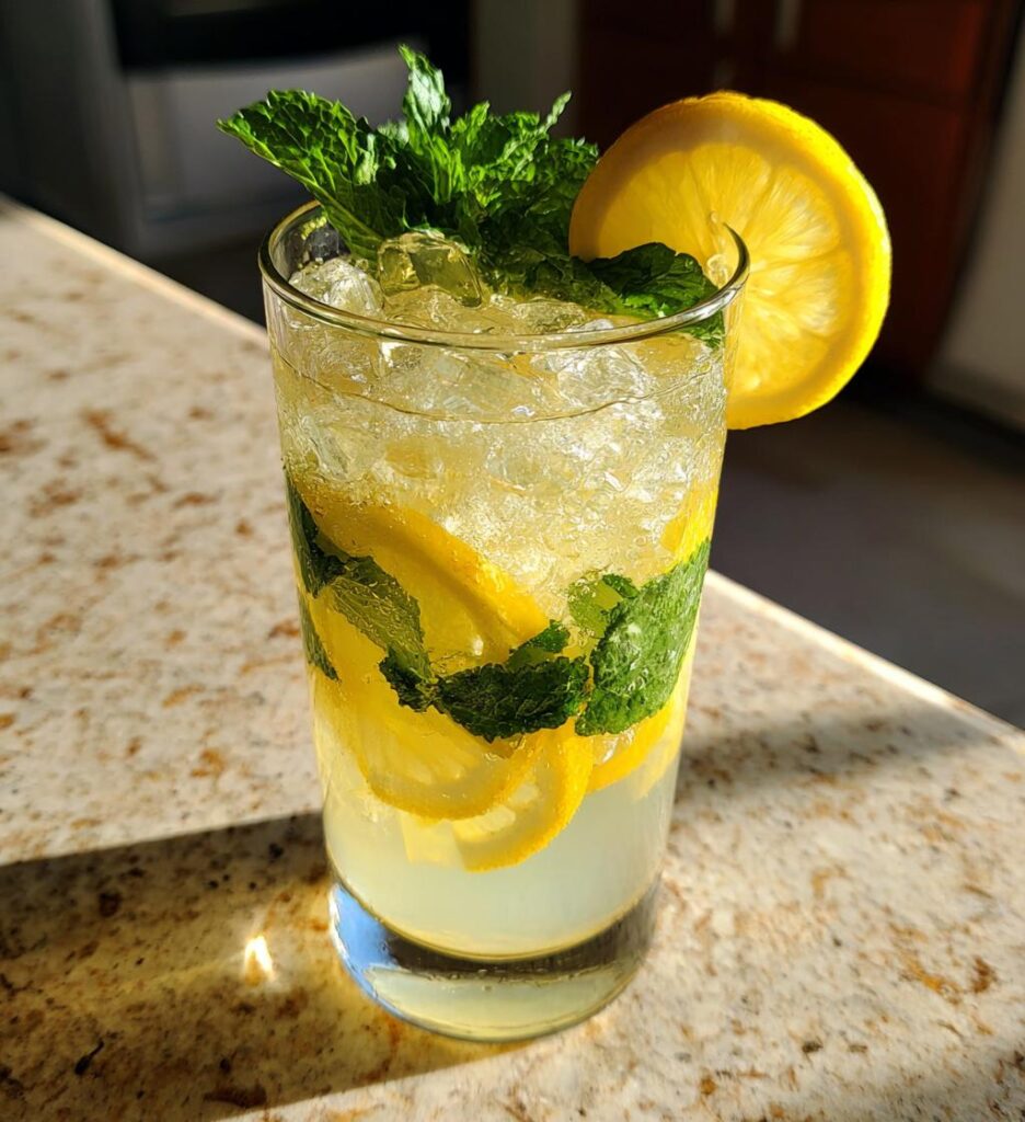 white cranberry cocktail