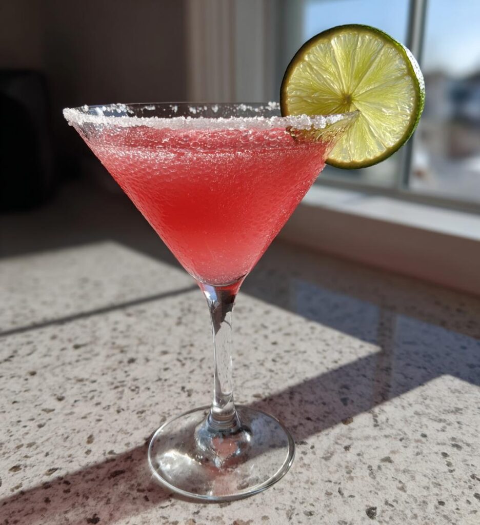 white cranberry cosmo
