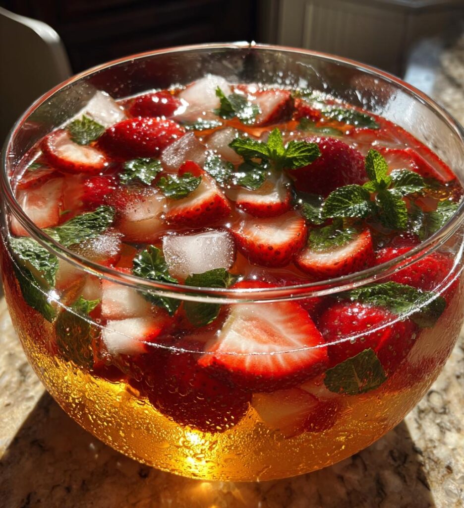 white cranberry punch